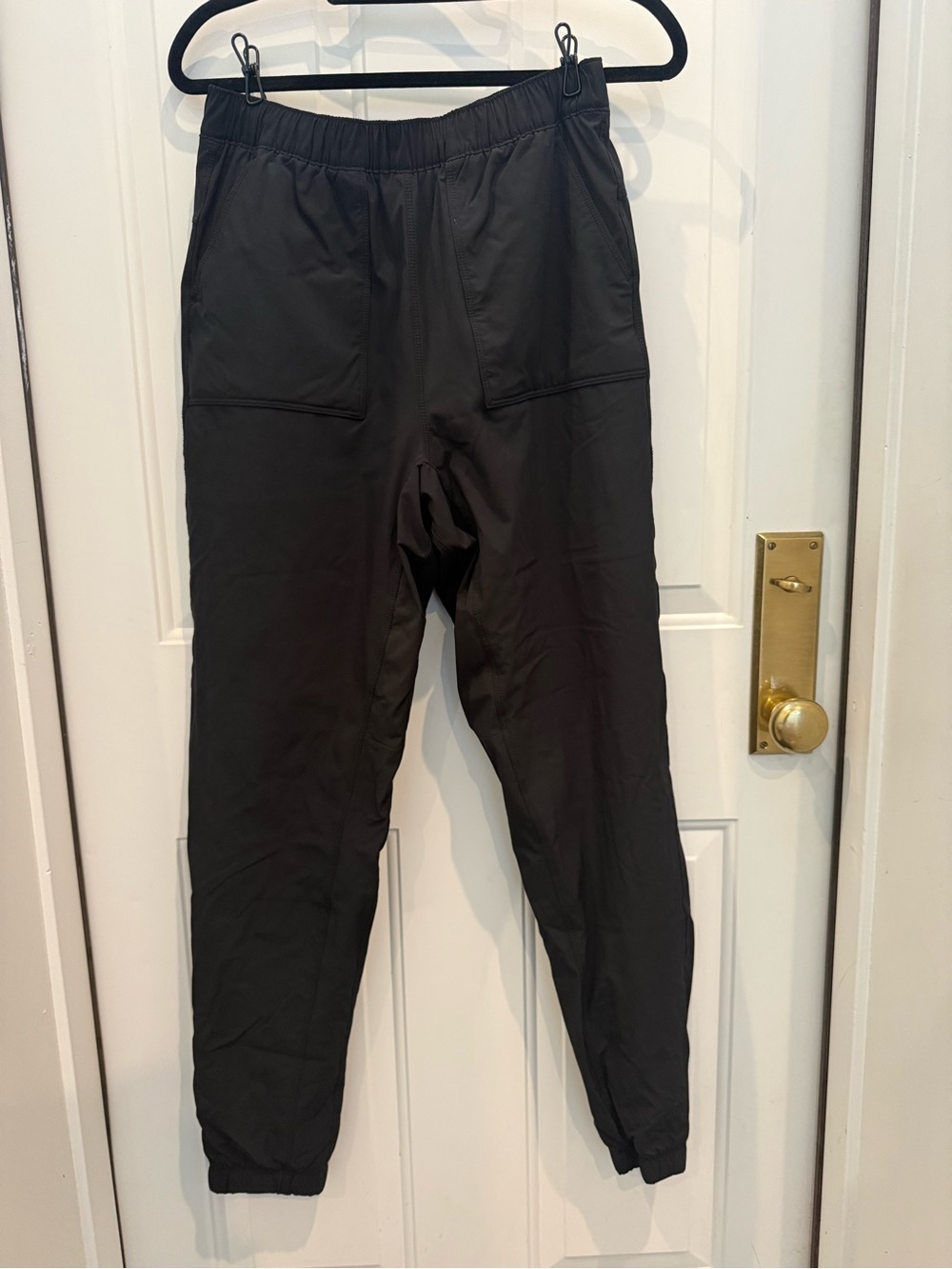 Women’s Eddie Bauer Black Elastic-Waist Casual Pants
